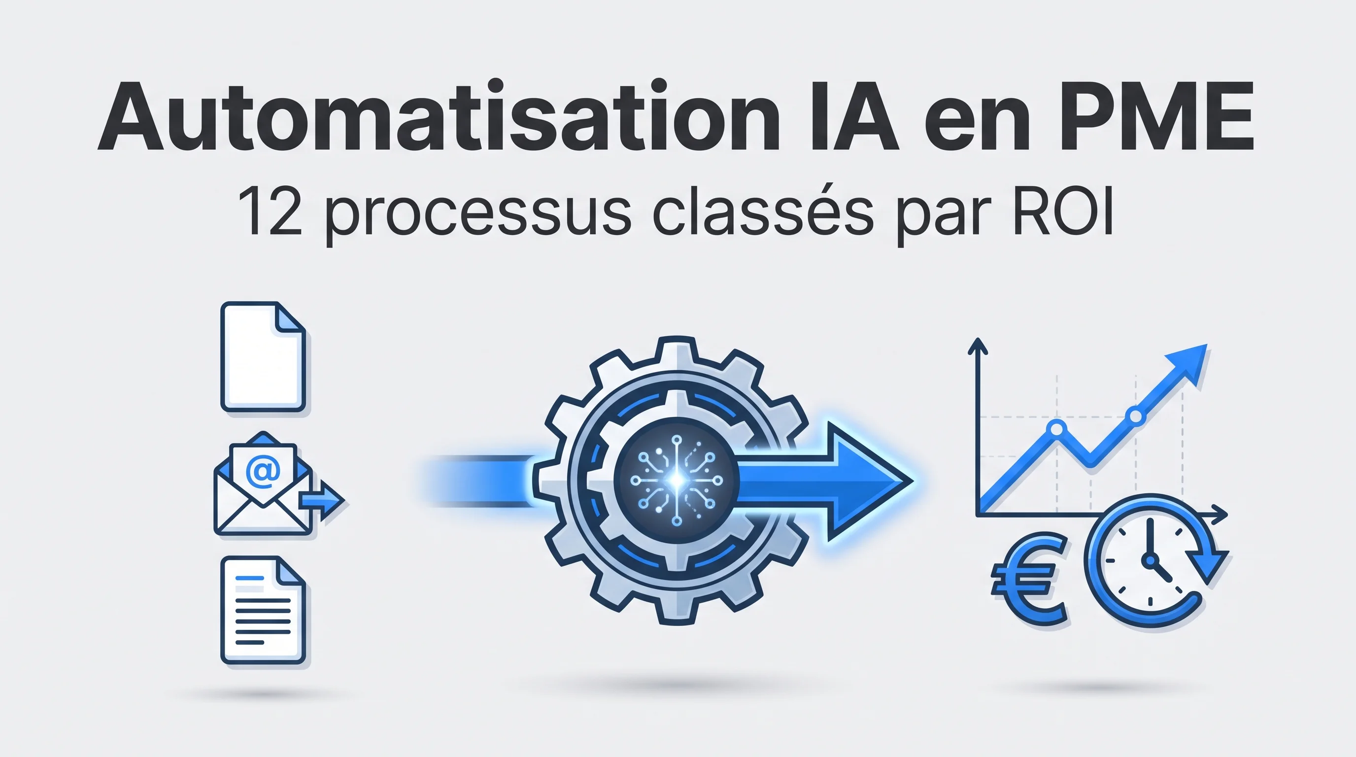 Automatisation IA : 12 processus à automatiser en PME