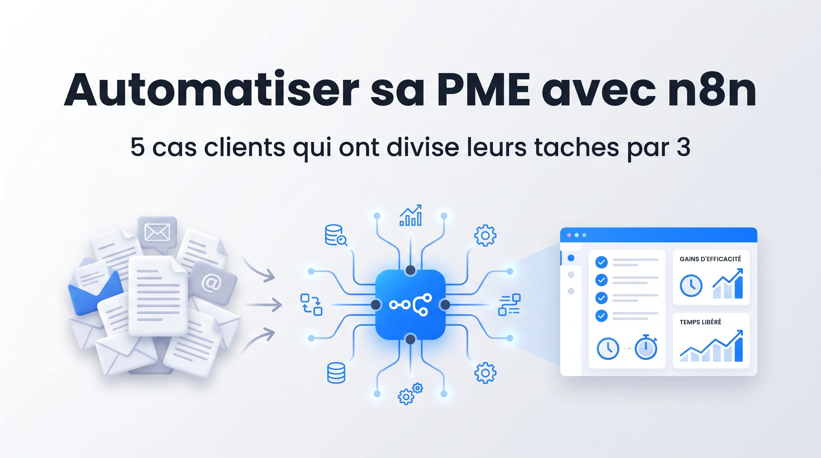 Automatiser sa PME avec n8n : 5 cas clients