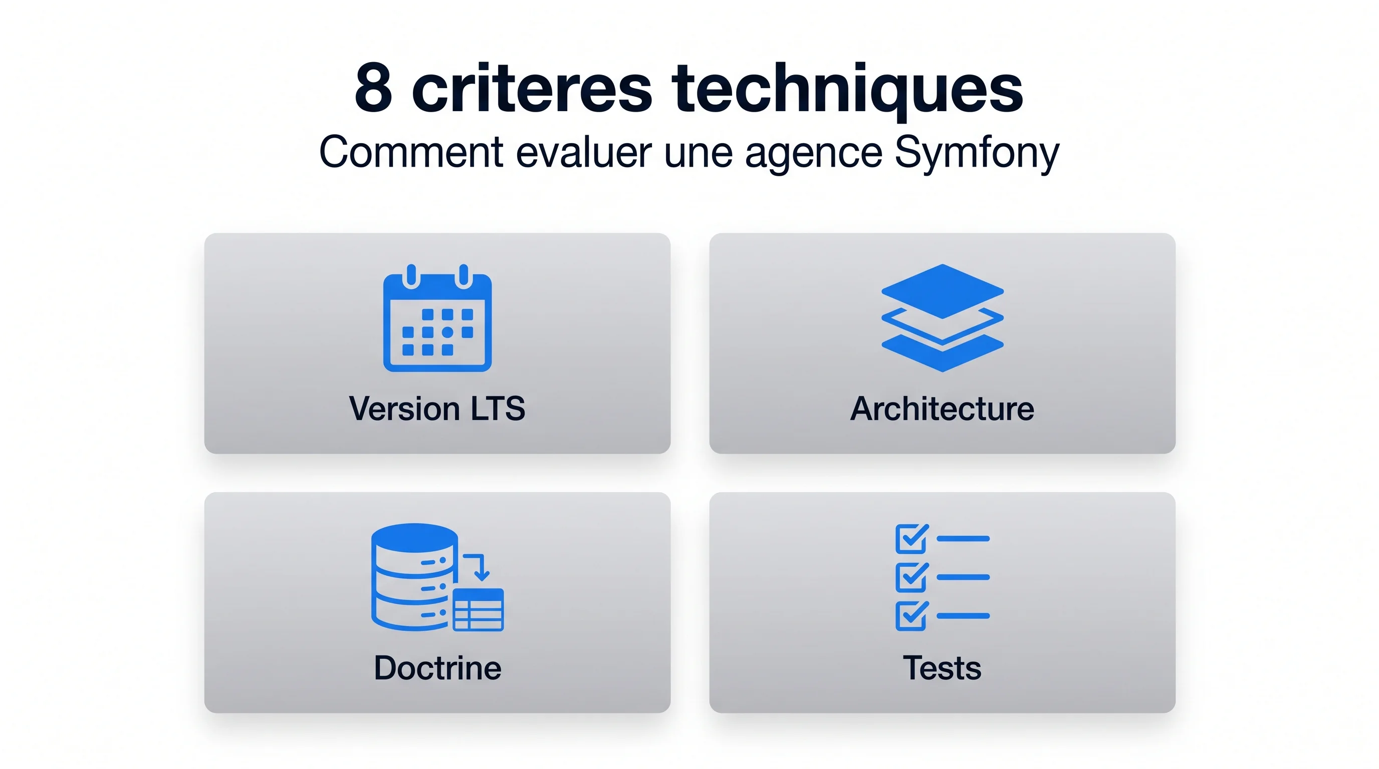 Les 8 critères pour évaluer une agence Symfony à Lyon