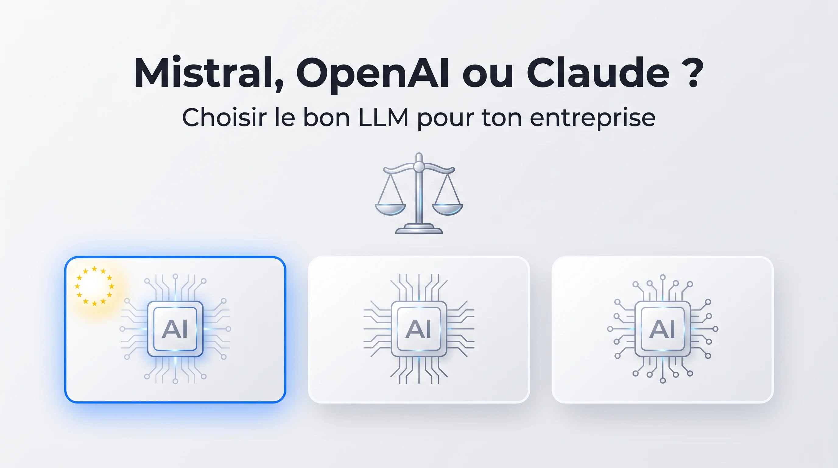 Mistral, OpenAI ou Claude : quel LLM en entreprise ?