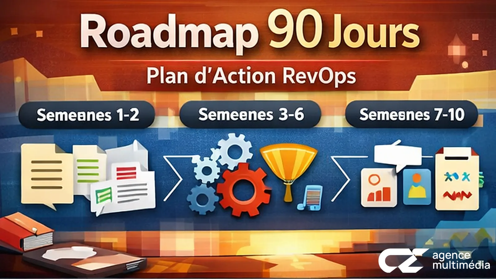 Roadmap 90 jours RevOps B2B