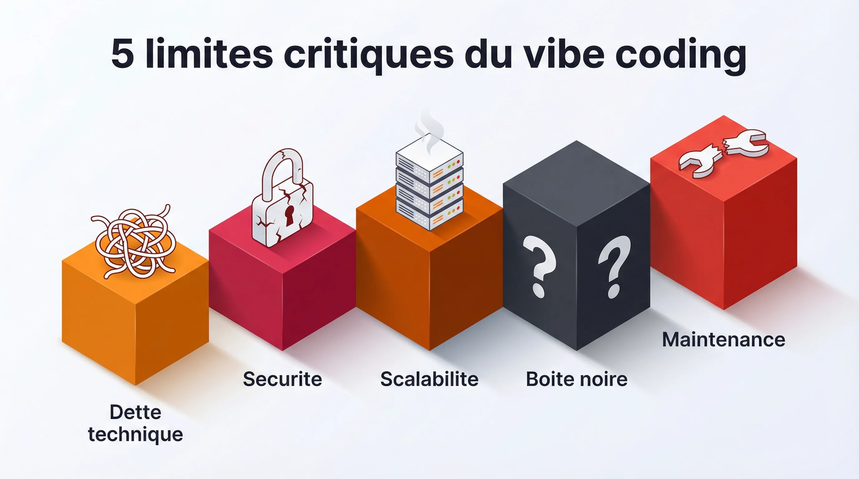Les 5 limites du vibe coding que personne ne mentionne