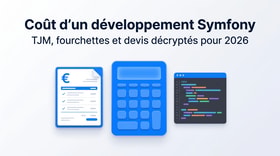 Combien coûte un développement Symfony en 2026 ? TJM, devis