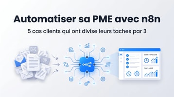 Automatiser sa PME avec n8n : 5 cas clients Automatiser sa PME avec n8n : 5 cas clients - Article automatisation CZ Multimedia
