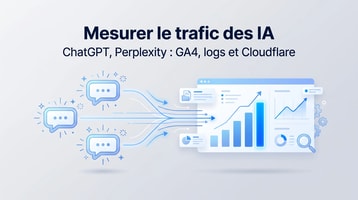 Mesurer le trafic venant de ChatGPT et des IA : GA4, logs et Cloudflare (méthode 2026)