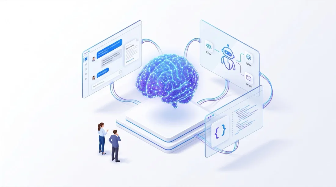 Développement de solutions d'intelligence artificielle sur mesure à Lyon Agence IA à Lyon — agents IA, assistants RAG et intégration LLM sur mesure par CZ Multimédia