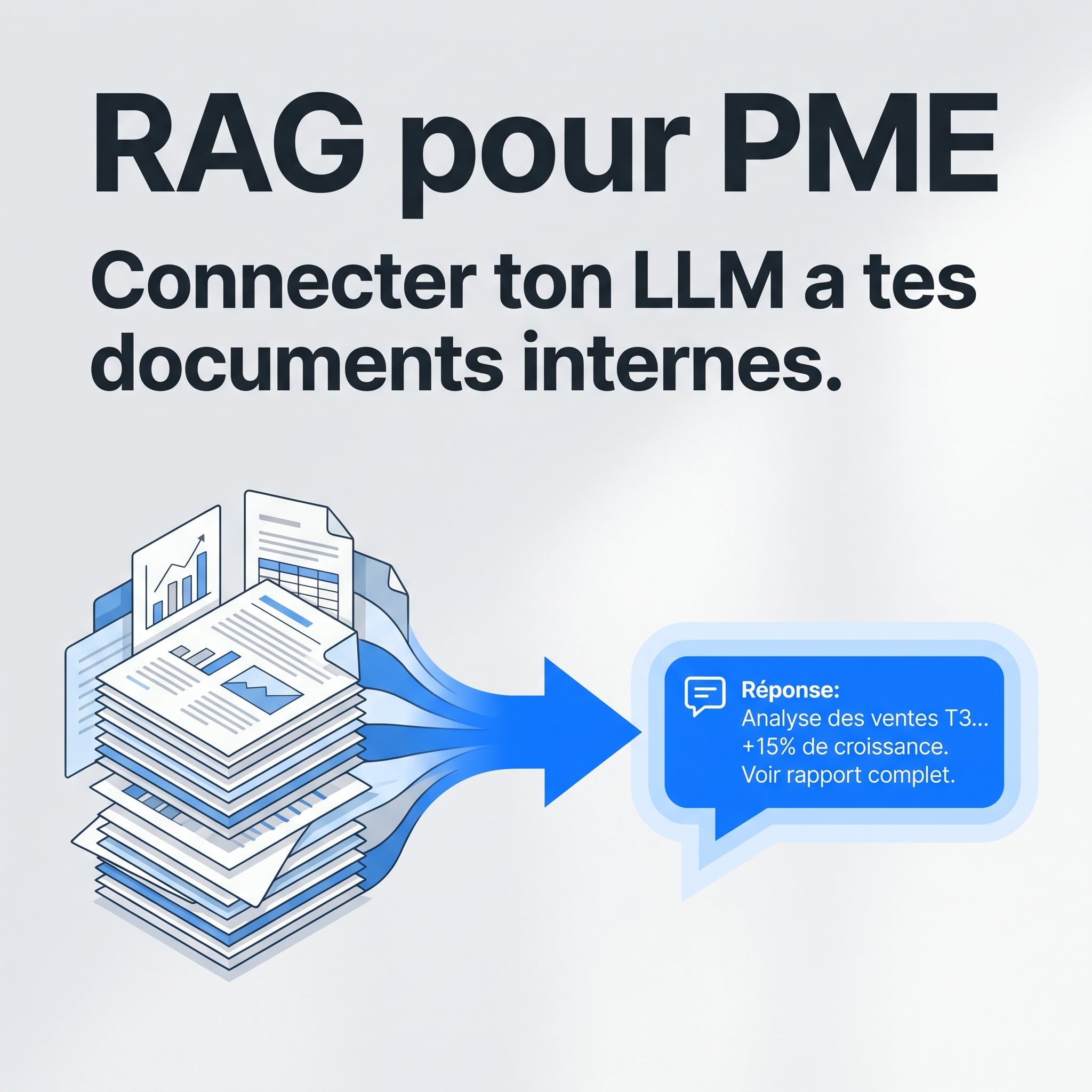Assistant RAG d'entreprise souverain — IA qui répond sur vos documents internes en citant ses sources, par CZ Multimedia
